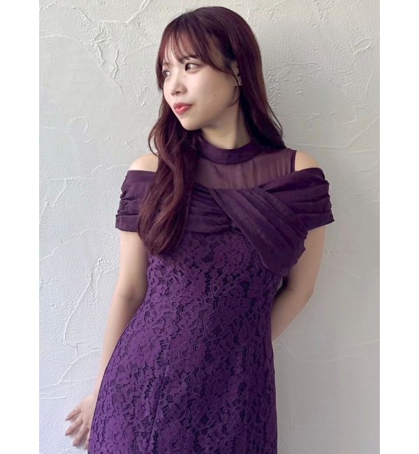 dazzlin「オーガンベールマーメイドドレス」|ドレス|