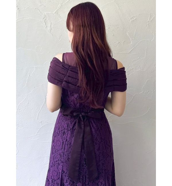 dazzlin「オーガンベールマーメイドドレス」|ドレス|