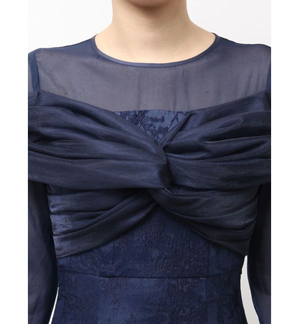 dazzlin「オーガンベールマーメイドドレス」|ドレス|