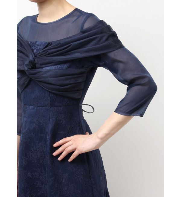 dazzlin「オーガンベールマーメイドドレス」|ドレス|