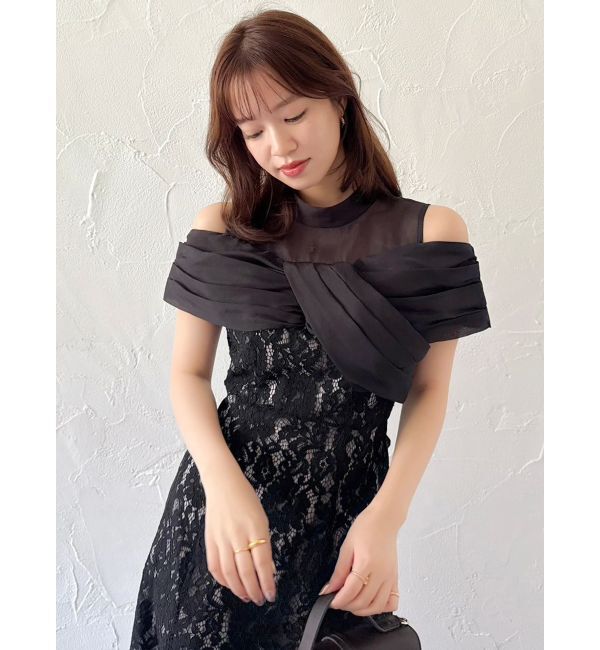 dazzlin「オーガンベールマーメイドドレス」|ドレス|