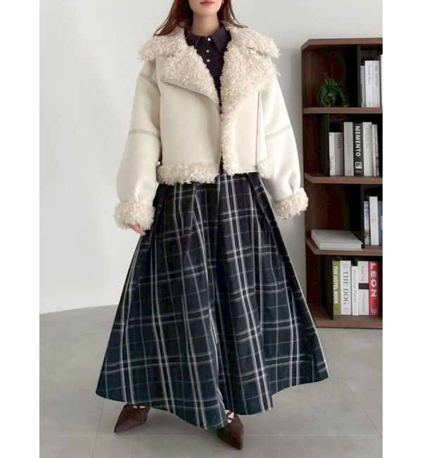 dazzlin「シャツカラーコルセットタックワンピース」|ワンピース|