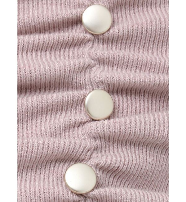 dazzlin「オフショルライクギャザーニット」|ニット・セーター|