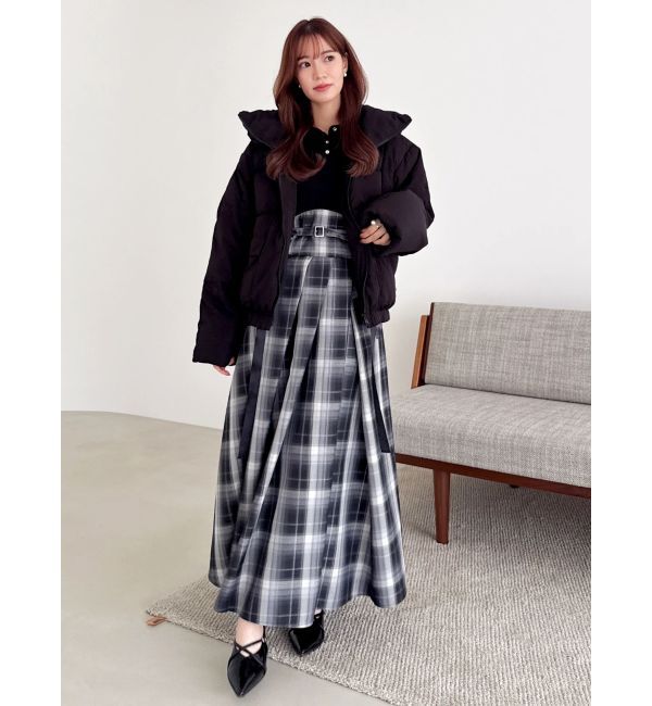 dazzlin「【追加生産分/新色あり】シャツカラーコルセットタックワンピース」|ワンピース|