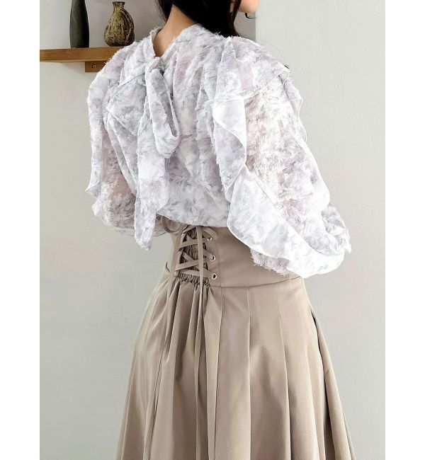 dazzlin「サイドプリーツトレンチコルセットスカート」|スカート|