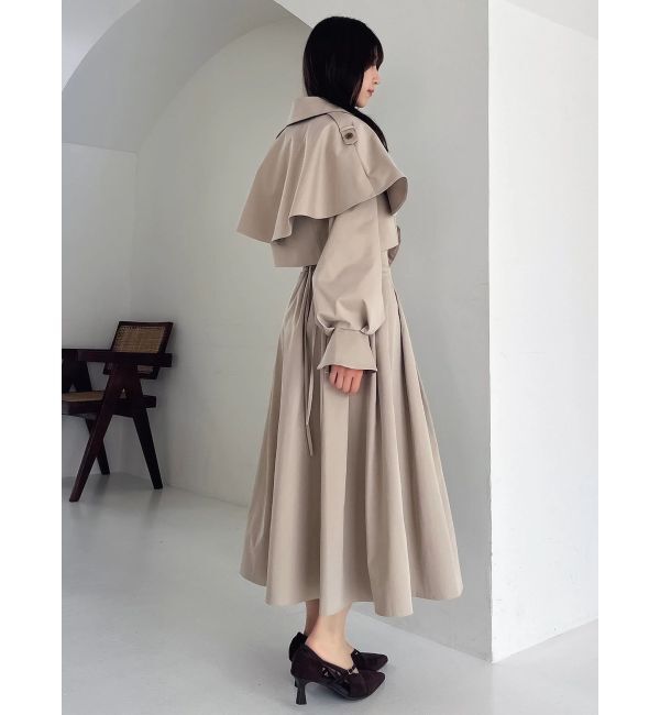 dazzlin「サイドプリーツトレンチコルセットスカート」|スカート|