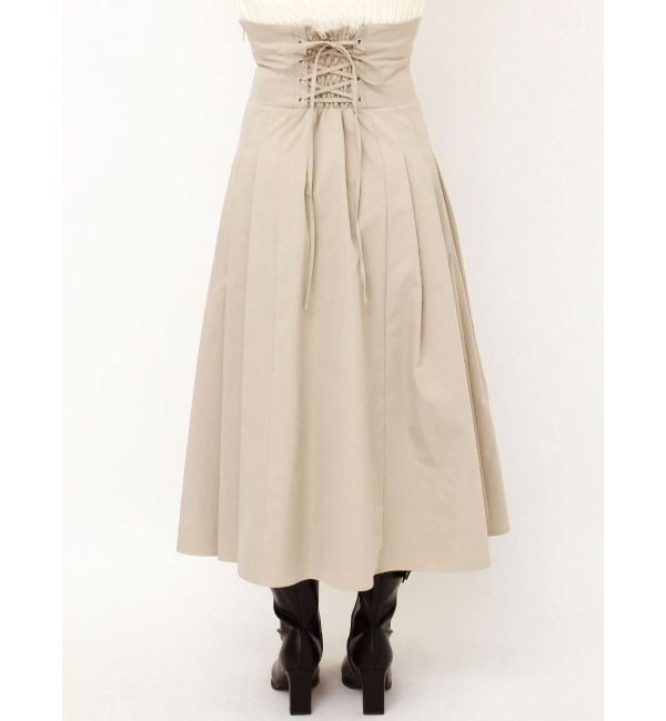 dazzlin「サイドプリーツトレンチコルセットスカート」|スカート|