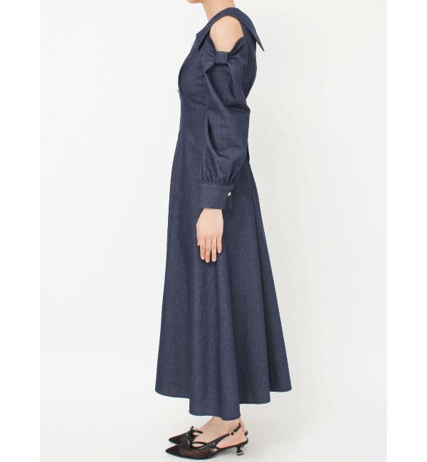 dazzlin「ショルダーリボンシェイプワンピース」|ワンピース|