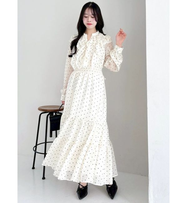 dazzlin「エアリーシャツワンピース」|ワンピース|