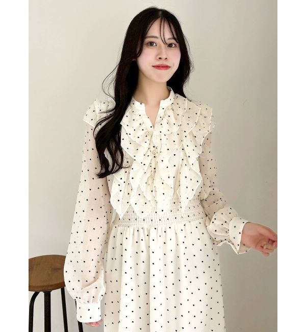 dazzlin「エアリーシャツワンピース」|ワンピース|
