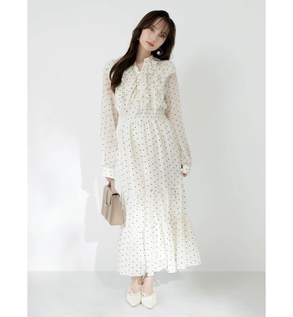 dazzlin「エアリーシャツワンピース」|ワンピース|