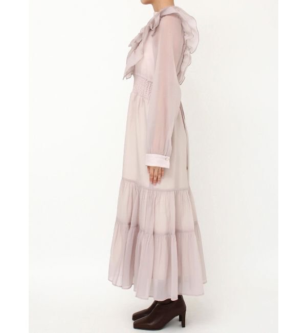 dazzlin「エアリーシャツワンピース」|ワンピース|