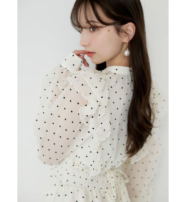 dazzlin「エアリーシャツワンピース」|ワンピース|