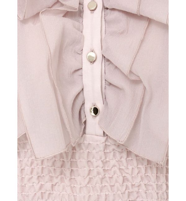 dazzlin「エアリーシャツワンピース」|ワンピース|