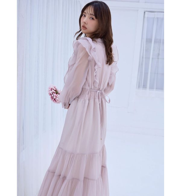 dazzlin「エアリーシャツワンピース」|ワンピース|