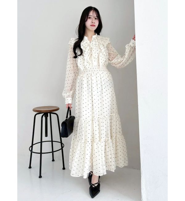 dazzlin「エアリーシャツワンピース」|ワンピース|