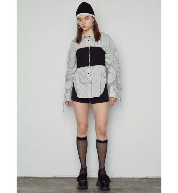 EMODA「ベアセットカーブシャツ」|シャツ・ブラウス|