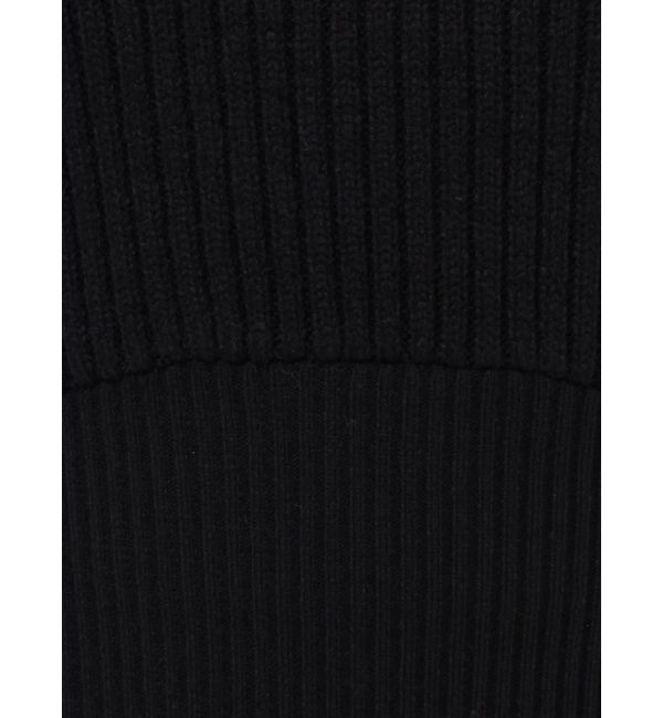 MERCURYDUO「バックシャンツイストデザインニットワンピース」|ワンピース|