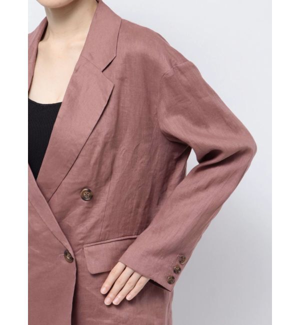 MERCURYDUO「リネンジャケット」|テーラードジャケット|