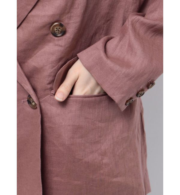 MERCURYDUO「リネンジャケット」|テーラードジャケット|