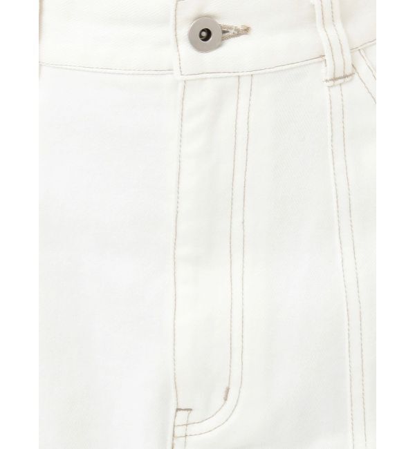 MERCURYDUO「デニムイレギュラーヘムフレアスカート」|スカート|