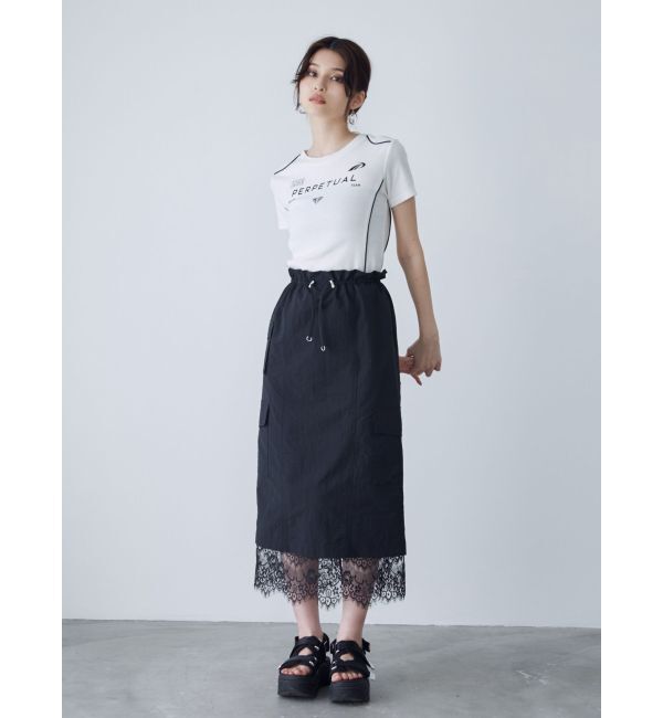 MURUA「レーシングミニTシャツ」|Tシャツ・カットソー|