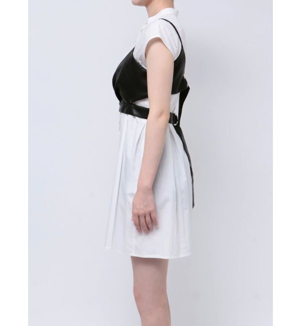 MURUA「ビスチェセットシャツワンピース」|ワンピース|