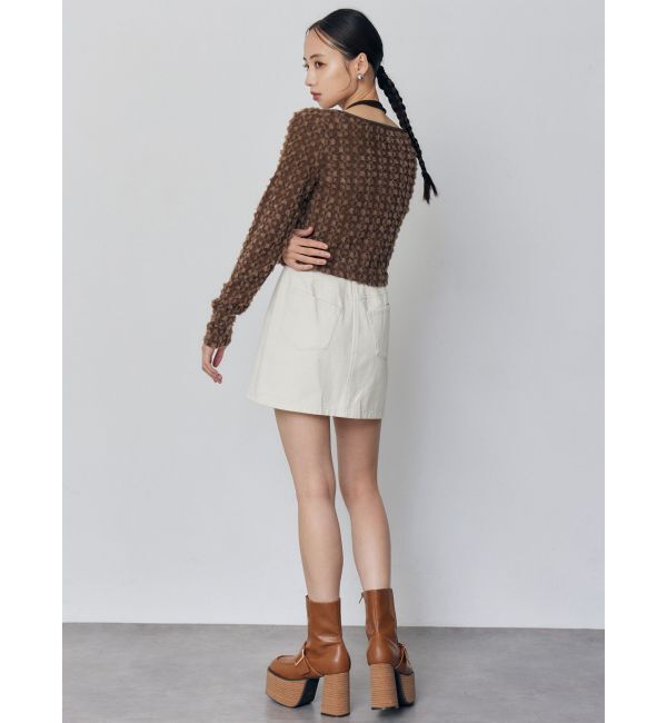 MURUA「サイドオープンデニムスカート【セット販売対象】」|スカート|