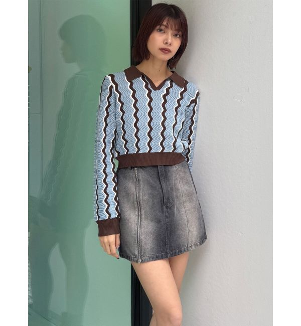 MURUA「サイドオープンデニムスカート【セット販売対象】」|スカート|