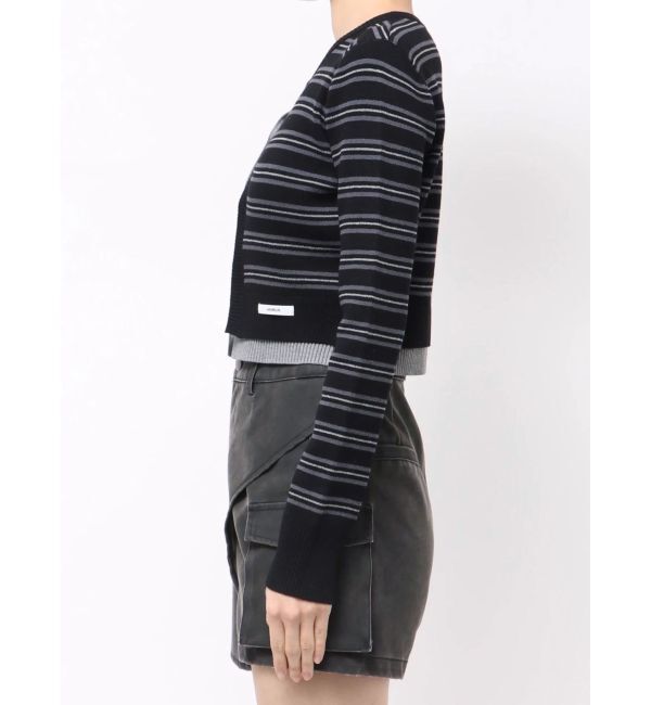 MURUA「レイヤードクロップドカーディガン」|カーディガン|