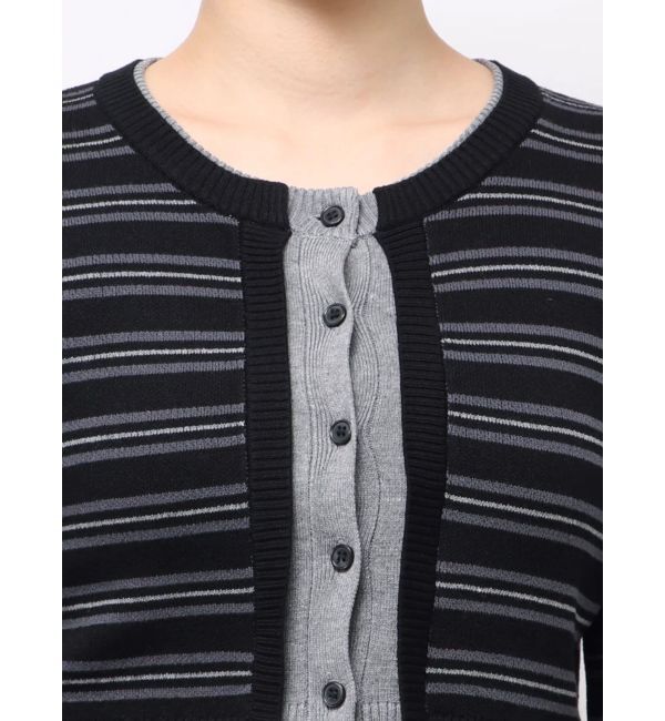 MURUA「レイヤードクロップドカーディガン」|カーディガン|