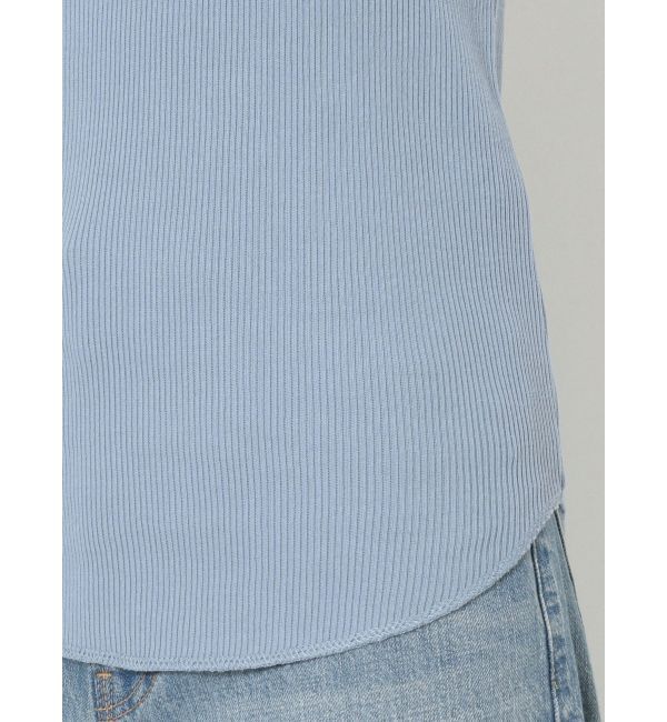 Ungrid「パット付きアシメデザインテレコタンクトップ」|タンクトップ|