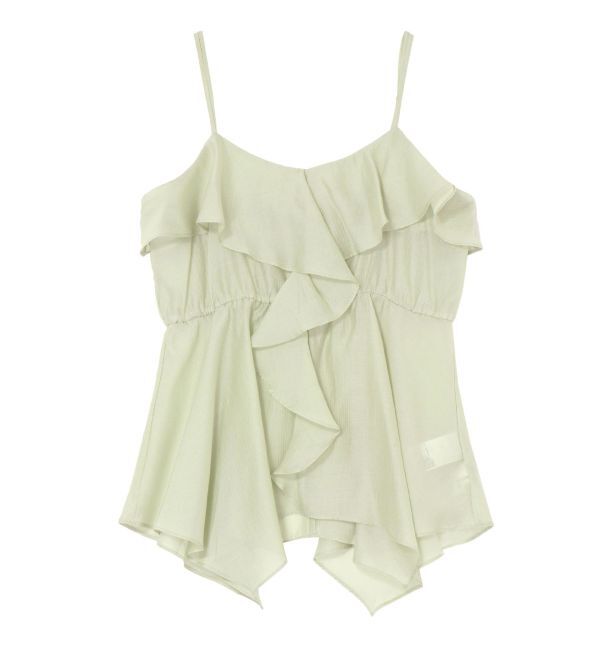 LAGUNAMOON「ラッフルフリルキャミブラウス」|シャツ・ブラウス|