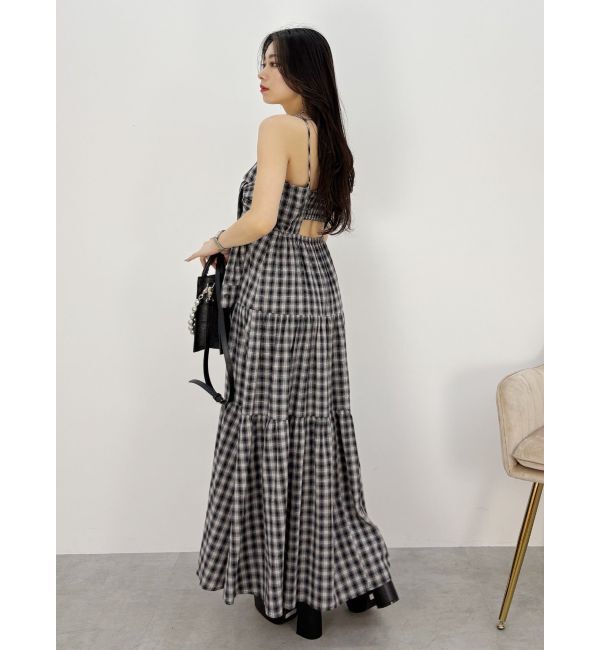 EVRIS「シャツデザインロングワンピース」|ワンピース|