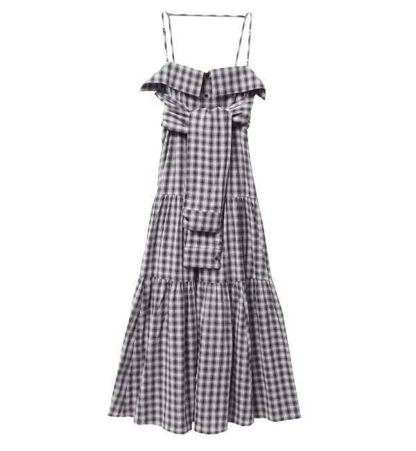 EVRIS「シャツデザインロングワンピース」|ワンピース|