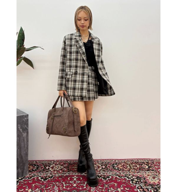 EVRIS「【秒盛れブーツ】ロングチャンキーヒールブーツ」|ロングブーツ|