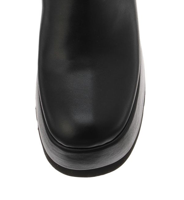 EVRIS「【秒盛れブーツ】ロングチャンキーヒールブーツ」|ロングブーツ|