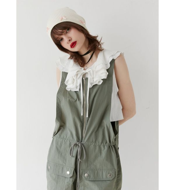 jouetie「フロントZIPジャンプスーツ」|オールインワン|