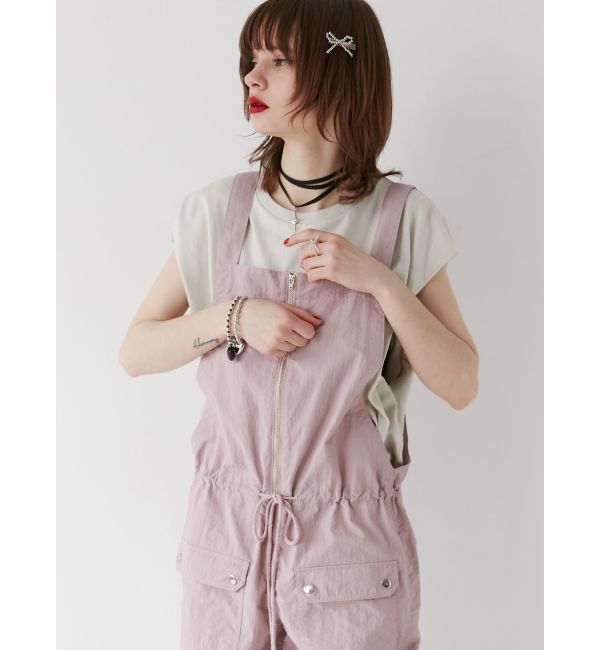 jouetie「フロントZIPジャンプスーツ」|オールインワン|