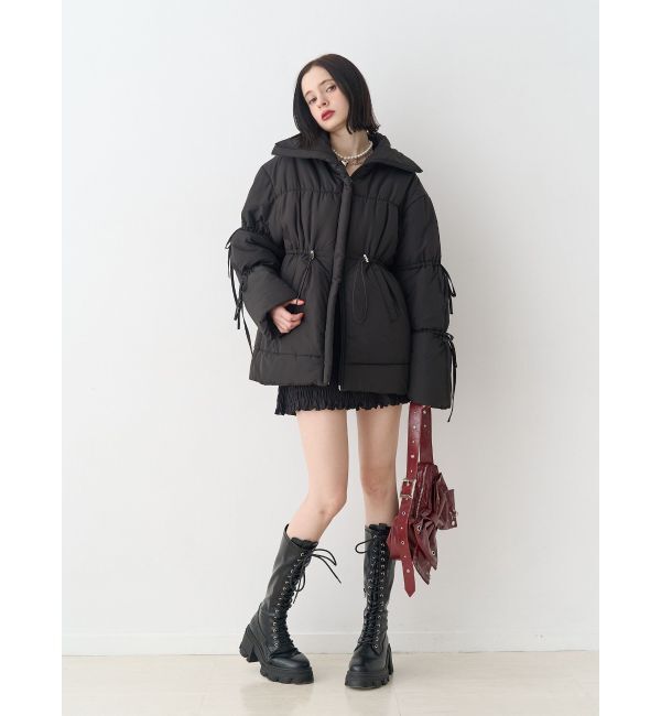 jouetie「ウエストマークミドルパッファーコート」|その他|