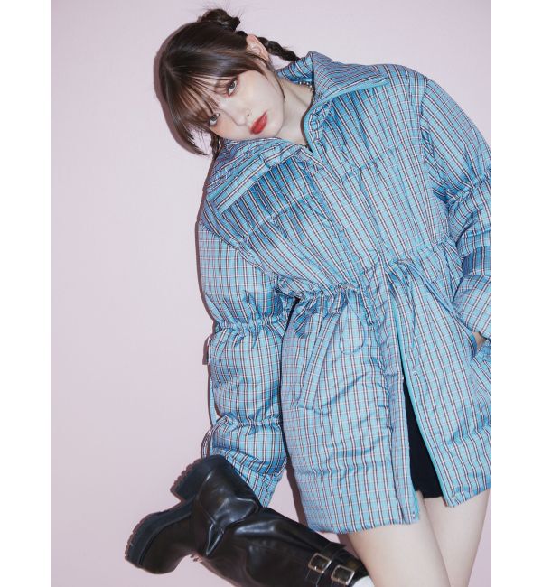 jouetie「ウエストマークミドルパッファーコート」|その他|