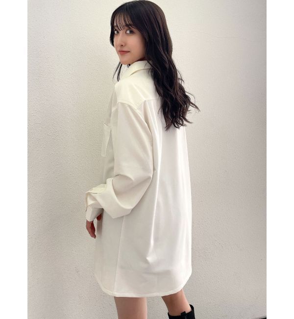 GYDA「GYGYシャツワンピース」|ワンピース|