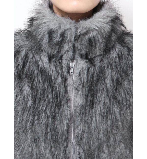 GYDA「エコファーW ZIPベスト」|ベスト・ジレ|