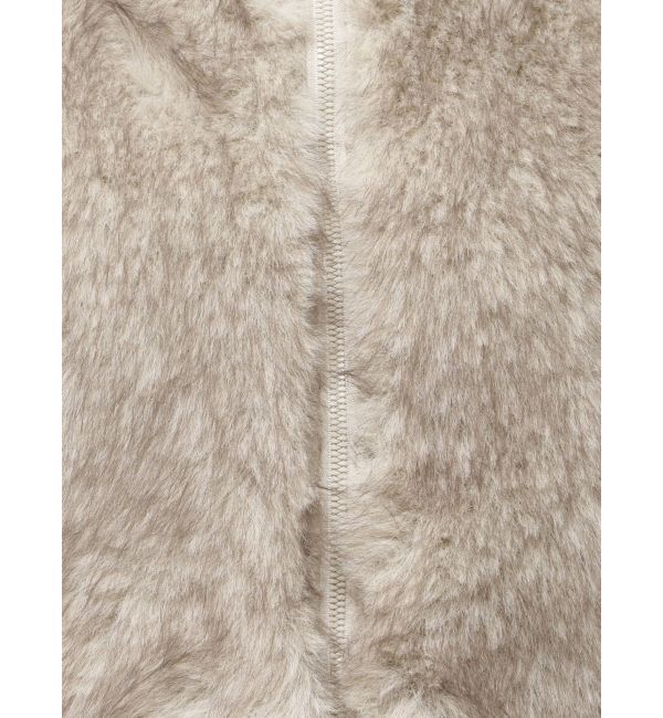 GYDA「エコファーW ZIPベスト」|ベスト・ジレ|