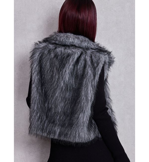 GYDA「エコファーW ZIPベスト」|ベスト・ジレ|