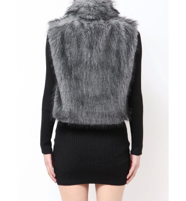 GYDA「エコファーW ZIPベスト」|ベスト・ジレ|