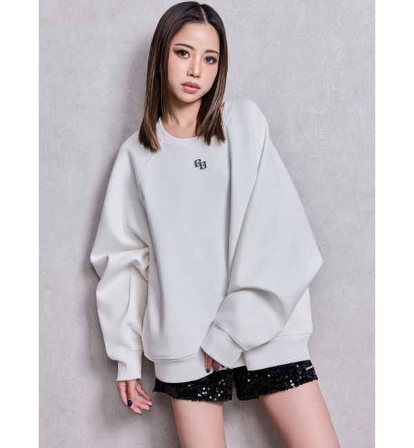 GYDA「BUDDYED BUNNY STUDS BIGプルオーバー」|スウェット・ジャージ|