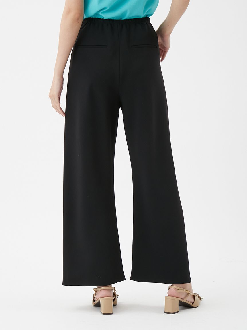 Mila Owen「ウエストゴムイージーワイドパンツ」|チノ|