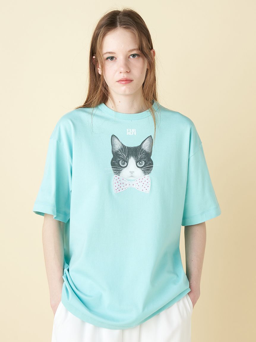 FURFUR「【上國料萌衣コラボ】HanaプリントTシャツ（UNISEX）」|Tシャツ・カットソー|