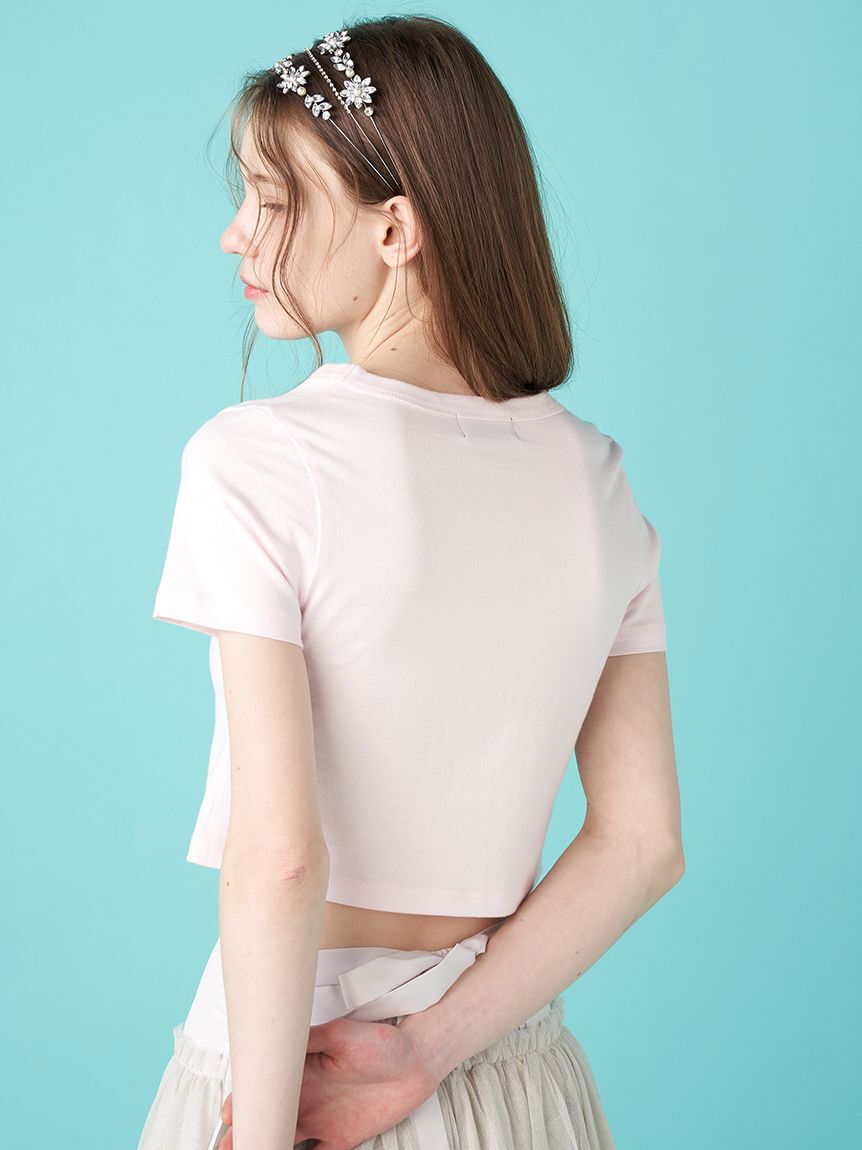 FURFUR「【上國料萌衣コラボ】HanaプリントTシャツ（UNISEX）」|Tシャツ・カットソー|